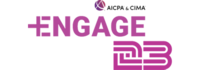 AICPA & CIMA ENGAGE 2023 logo